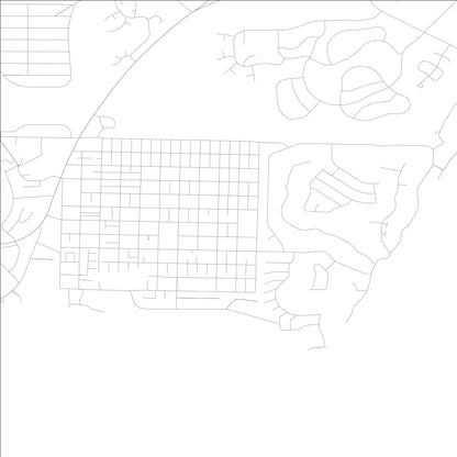 ROAD MAP OF LAKE LORRAINE, FLORIDA BY MAPBAKES
