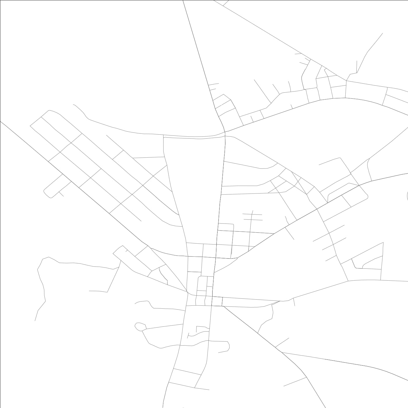 ROAD MAP OF MOUNT VERNON, GEORGIA BY MAPBAKES