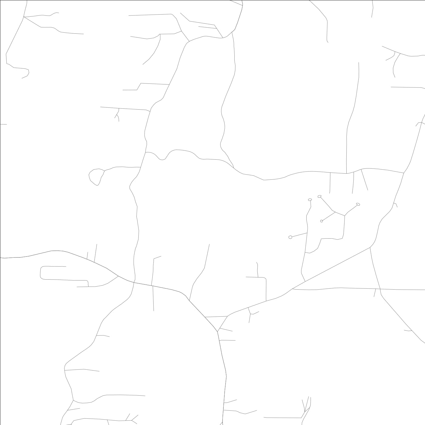 ROAD MAP OF MOUNT ZION, GEORGIA BY MAPBAKES