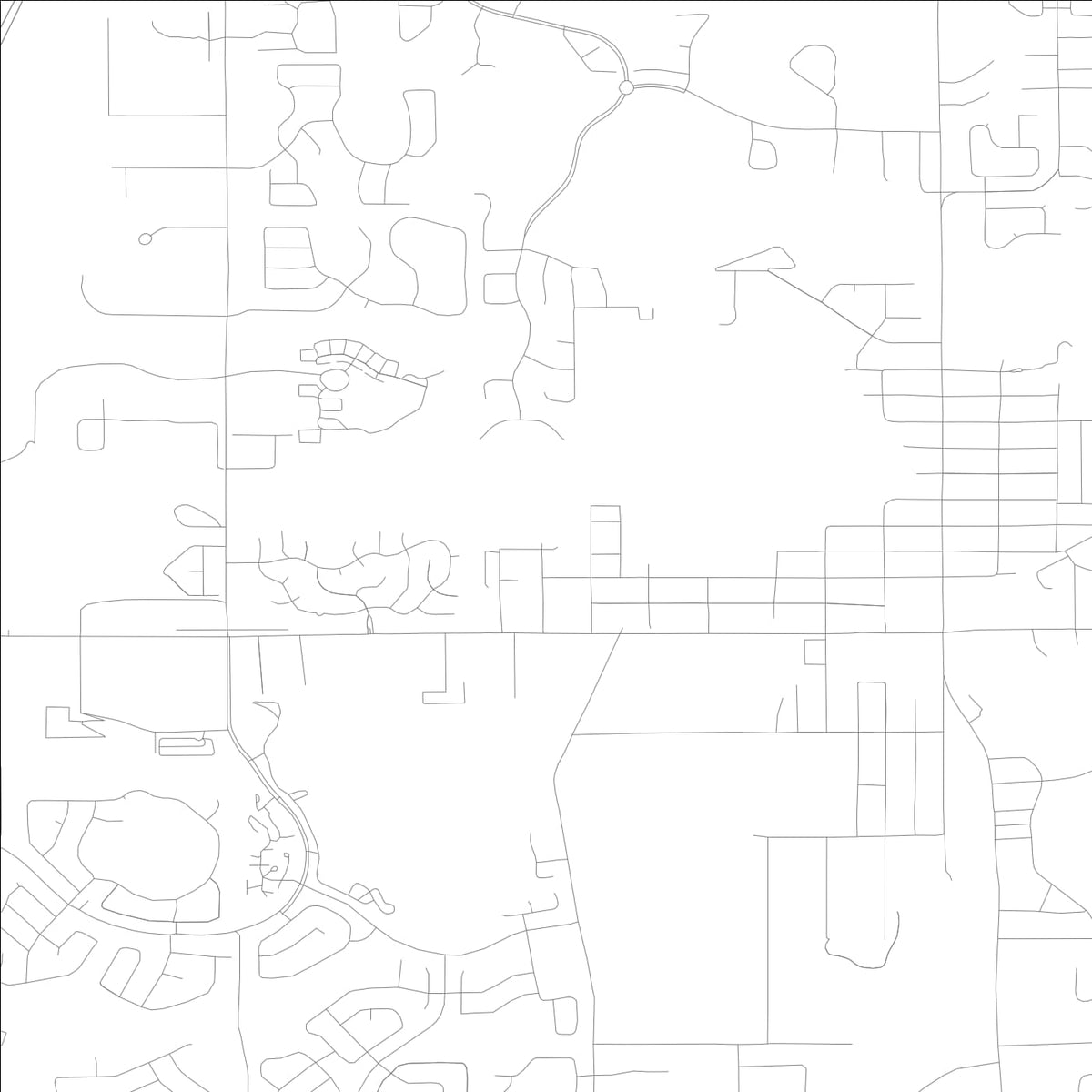 ROAD MAP OF LAKE MARY, FLORIDA BY MAPBAKES