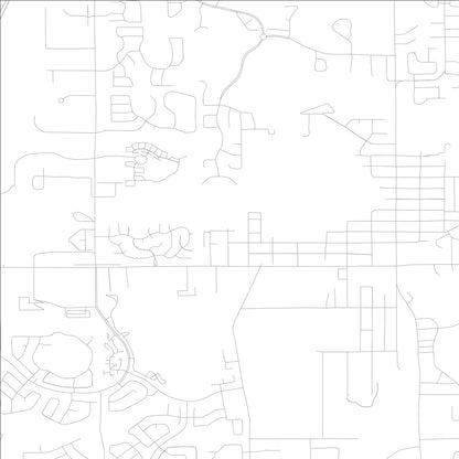 ROAD MAP OF LAKE MARY, FLORIDA BY MAPBAKES