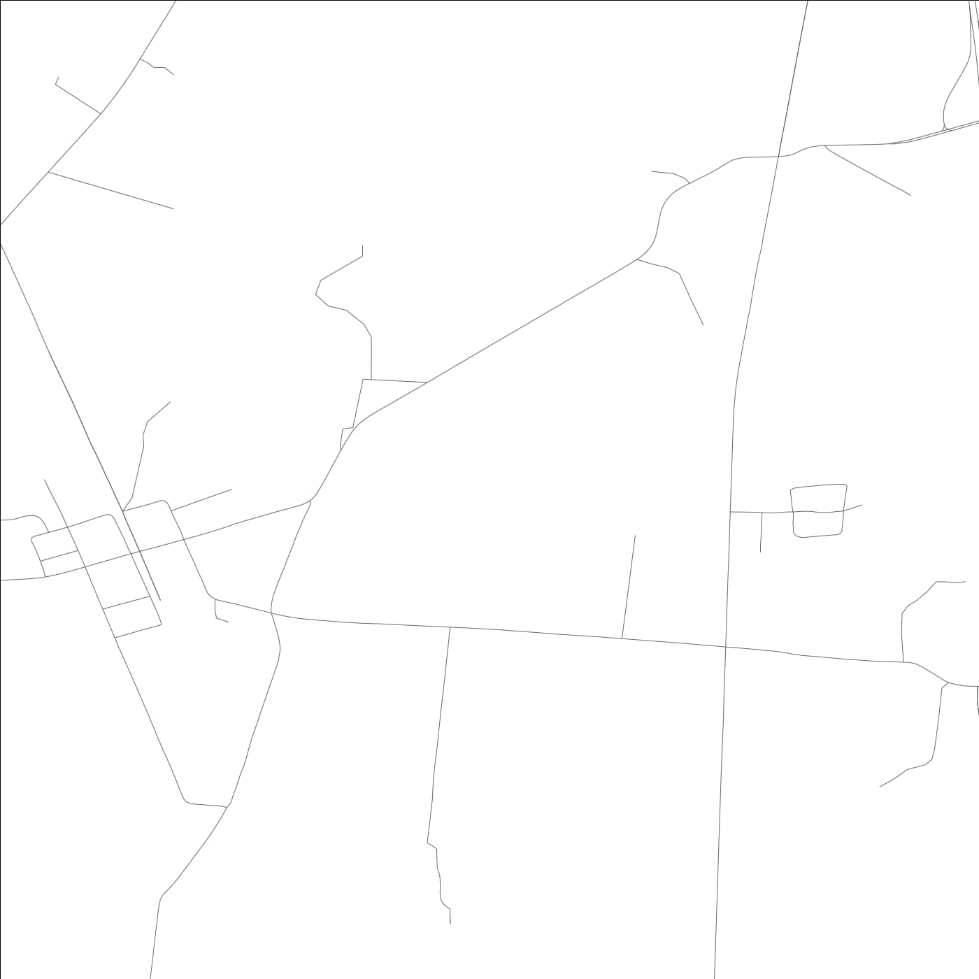 ROAD MAP OF ROBARDS, KENTUCKY BY MAPBAKES