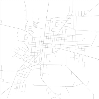 ROAD MAP OF NASHVILLE, GEORGIA BY MAPBAKES