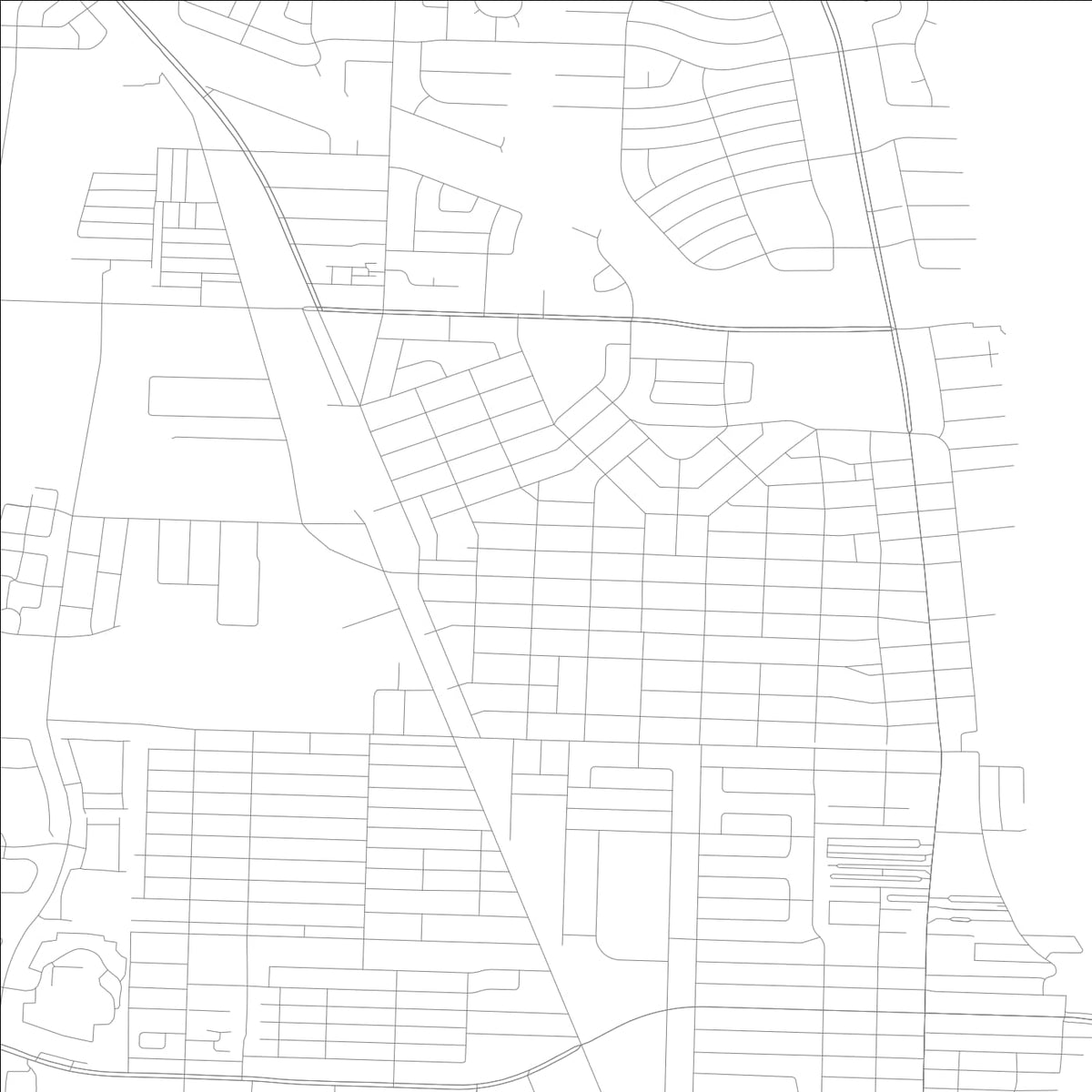 ROAD MAP OF LAKE PARK, FLORIDA BY MAPBAKES