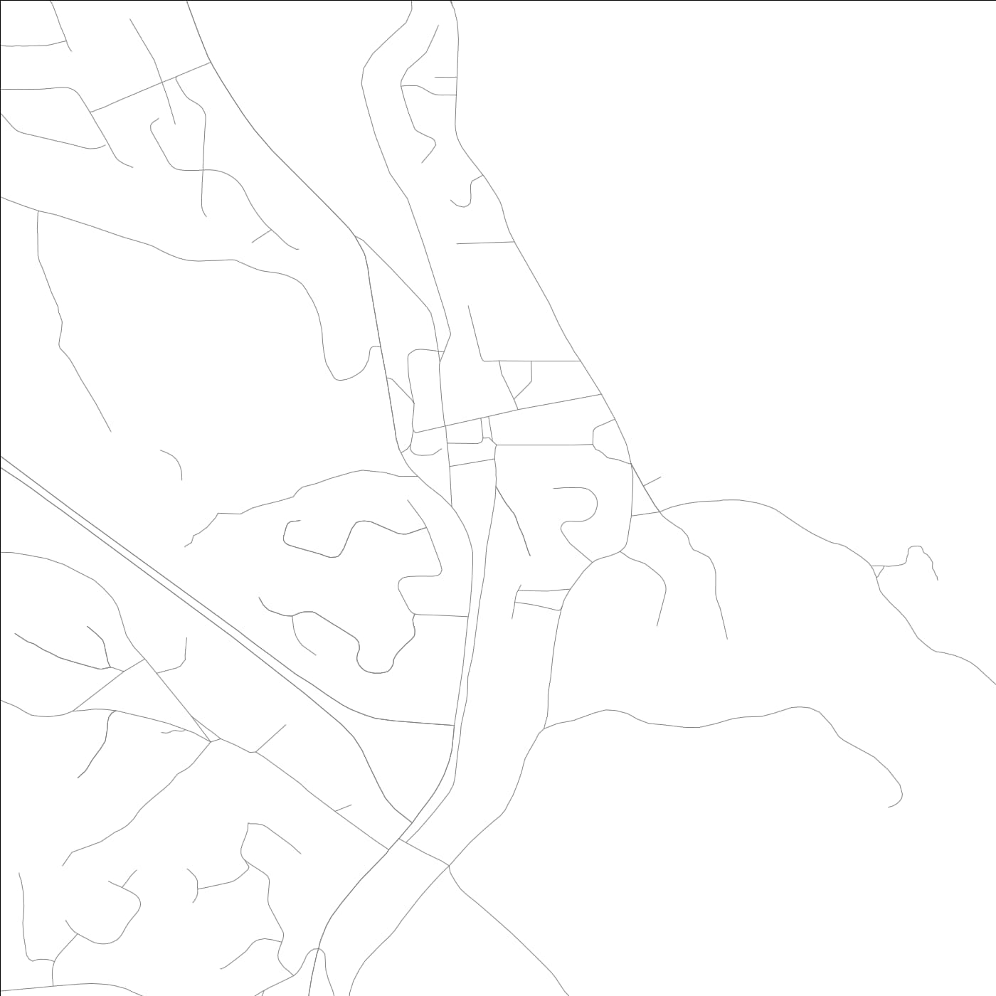 ROAD MAP OF NELSON, GEORGIA BY MAPBAKES