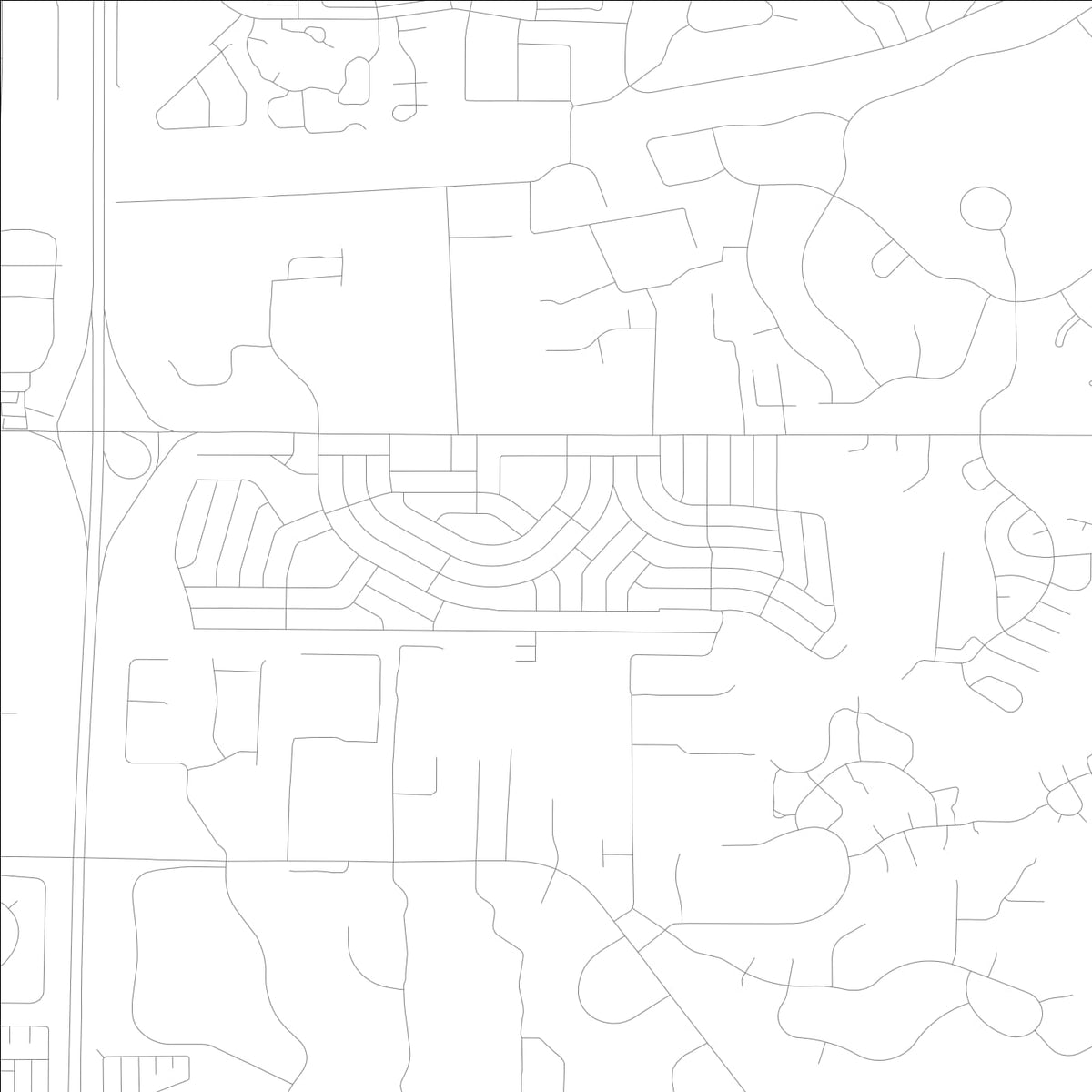 ROAD MAP OF LAKE SARASOTA, FLORIDA BY MAPBAKES