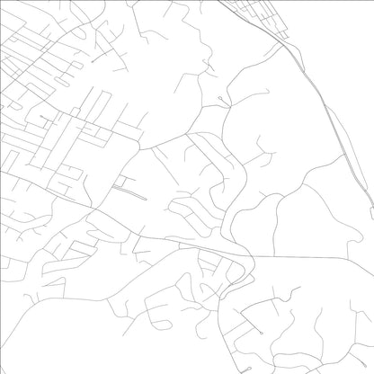 ROAD MAP OF RUSSELL, KENTUCKY BY MAPBAKES