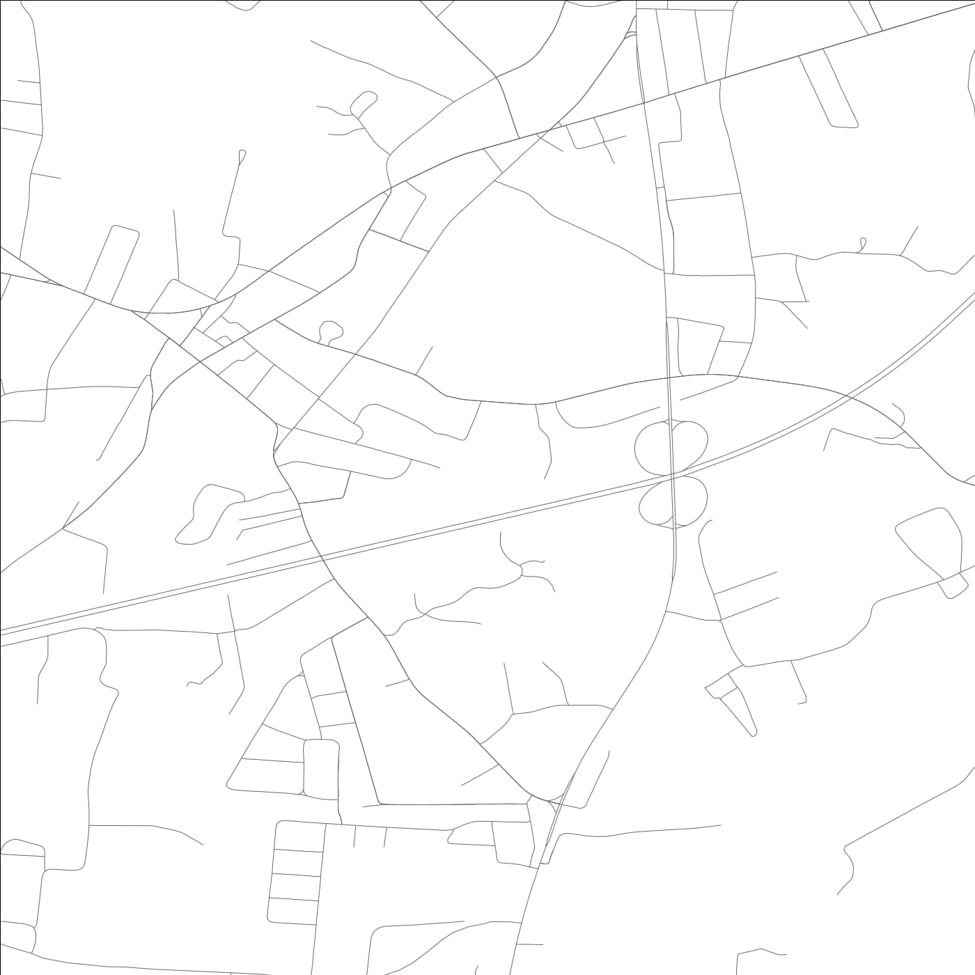 ROAD MAP OF RUSSELL SPRINGS, KENTUCKY BY MAPBAKES