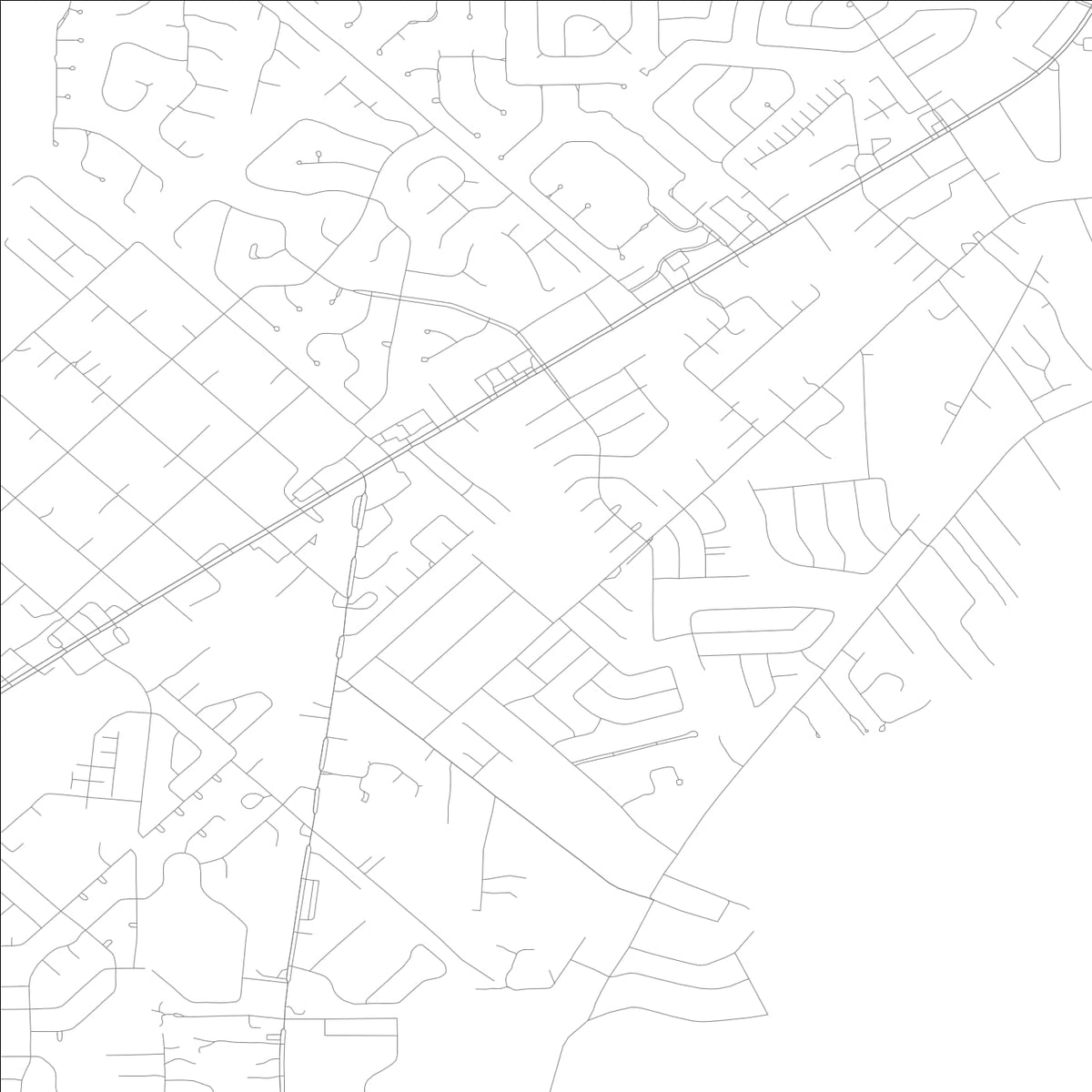 ROAD MAP OF LAKESIDE, FLORIDA BY MAPBAKES