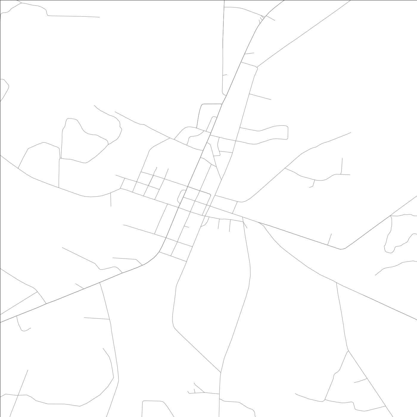 ROAD MAP OF NORMAN PARK, GEORGIA BY MAPBAKES