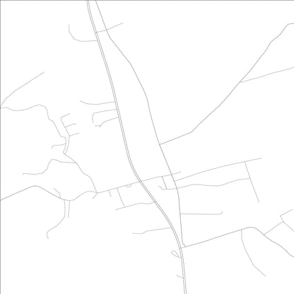 ROAD MAP OF SALVISA, KENTUCKY BY MAPBAKES