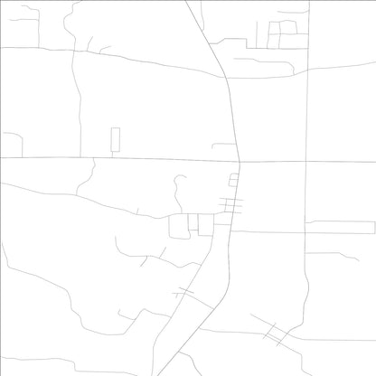 ROAD MAP OF NEW SALISBURY, INDIANA BY MAPBAKES