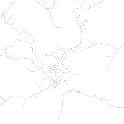 ROAD MAP OF SANDY HOOK, KENTUCKY BY MAPBAKES