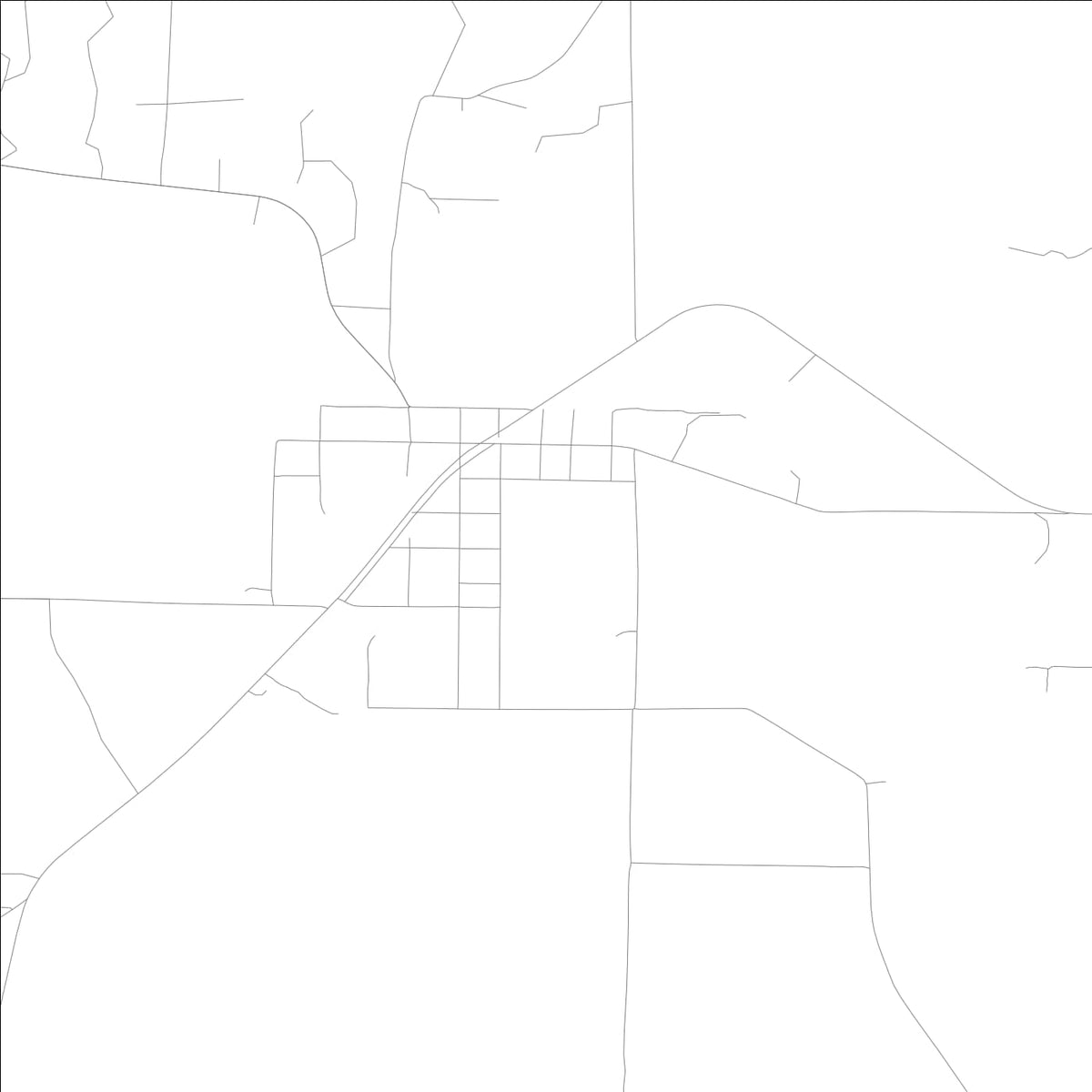 ROAD MAP OF LAUREL HILL, FLORIDA BY MAPBAKES