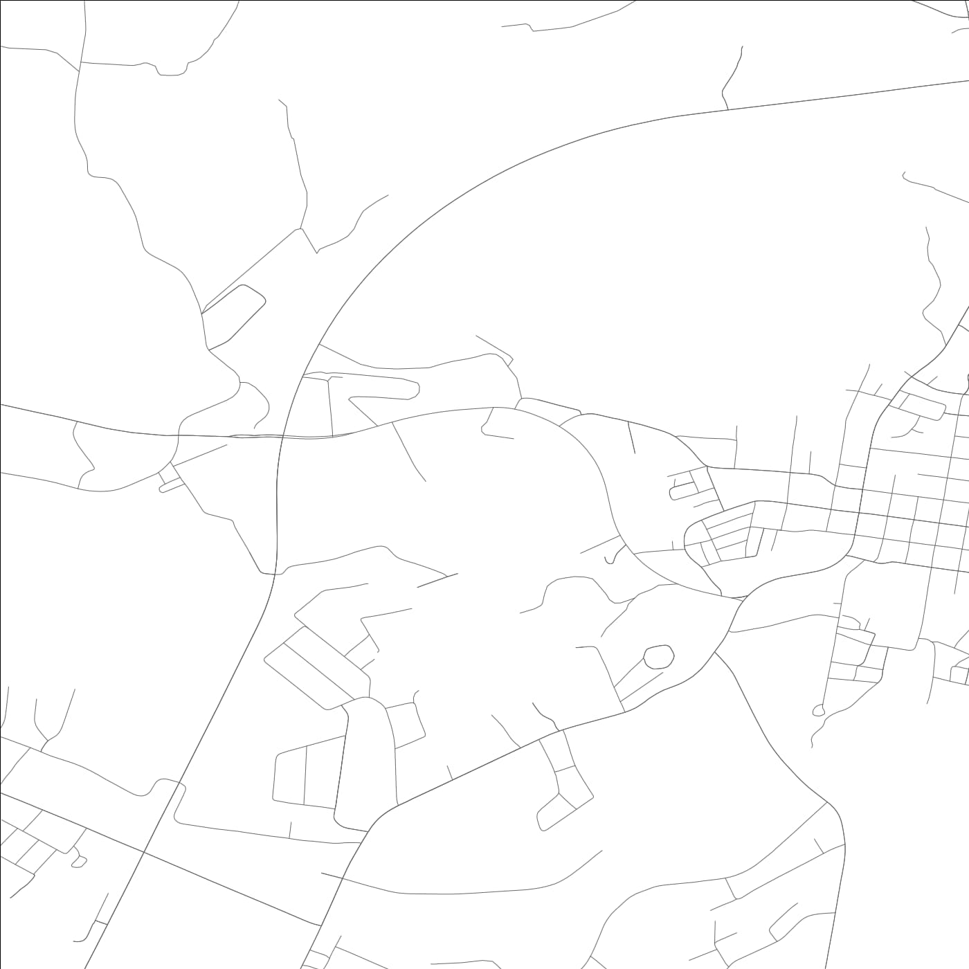 ROAD MAP OF SCOTTSVILLE, KENTUCKY BY MAPBAKES