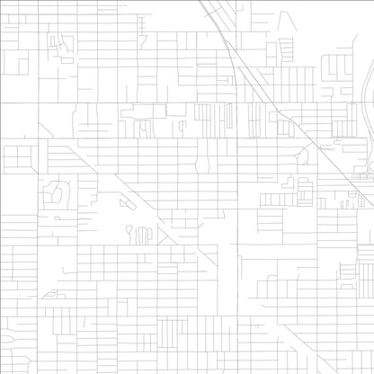 ROAD MAP OF LEALMAN, FLORIDA BY MAPBAKES