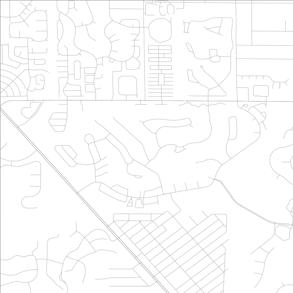 ROAD MAP OF LELY, FLORIDA BY MAPBAKES