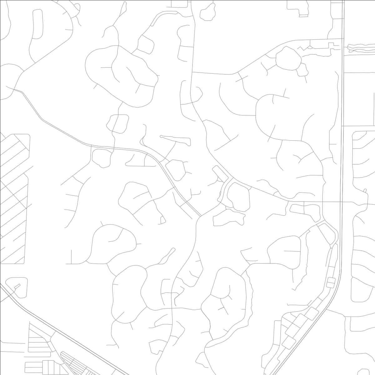 ROAD MAP OF LELY RESORT, FLORIDA BY MAPBAKES