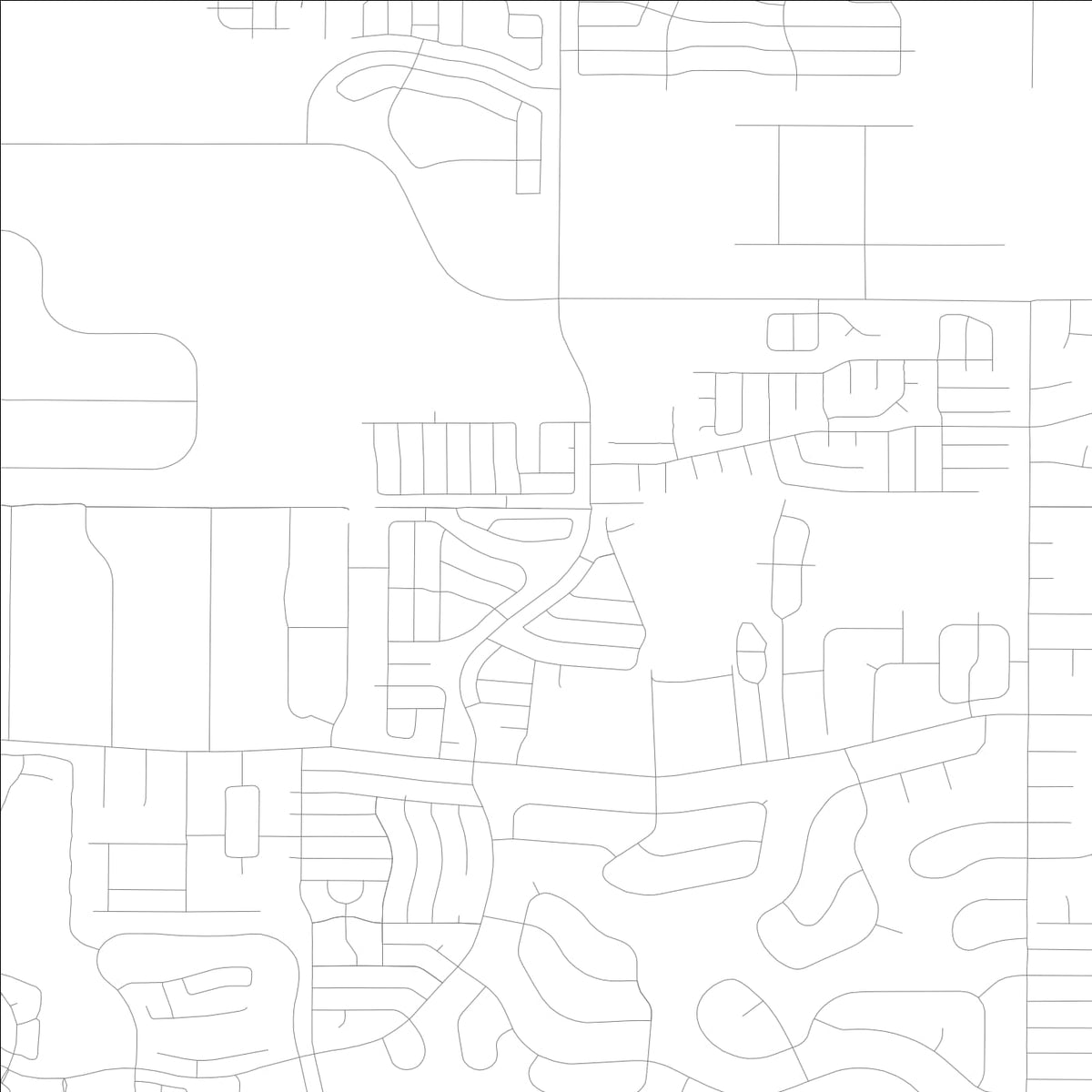 ROAD MAP OF LIBERTY TRIANGLE, FLORIDA BY MAPBAKES
