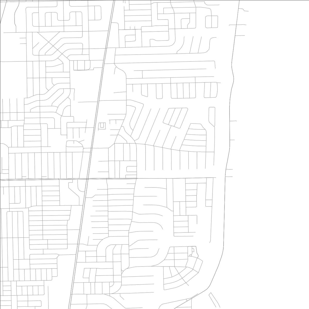 ROAD MAP OF LIGHTHOUSE POINT, FLORIDA BY MAPBAKES