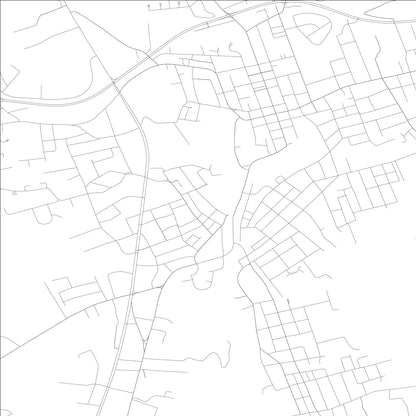 ROAD MAP OF SOMERSET, KENTUCKY BY MAPBAKES