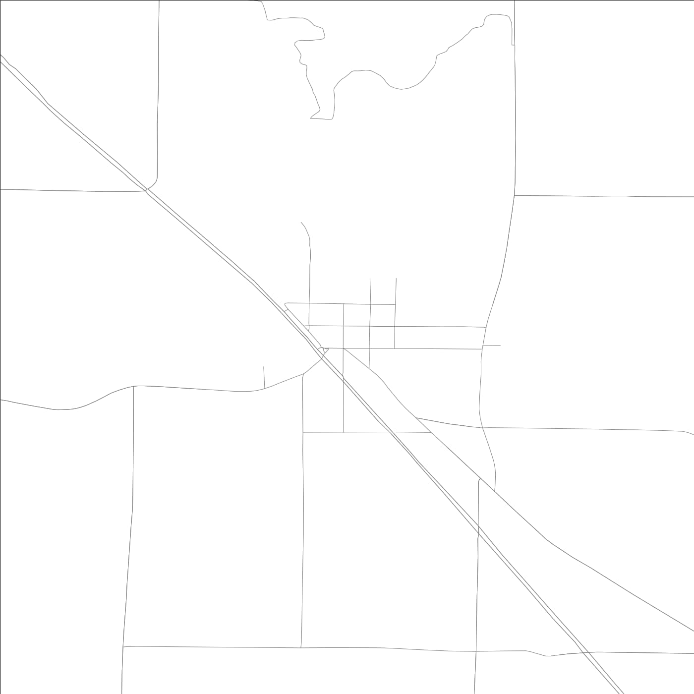 ROAD MAP OF PARROTT, GEORGIA BY MAPBAKES