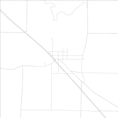 ROAD MAP OF PARROTT, GEORGIA BY MAPBAKES