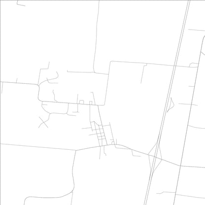 ROAD MAP OF SONORA, KENTUCKY BY MAPBAKES
