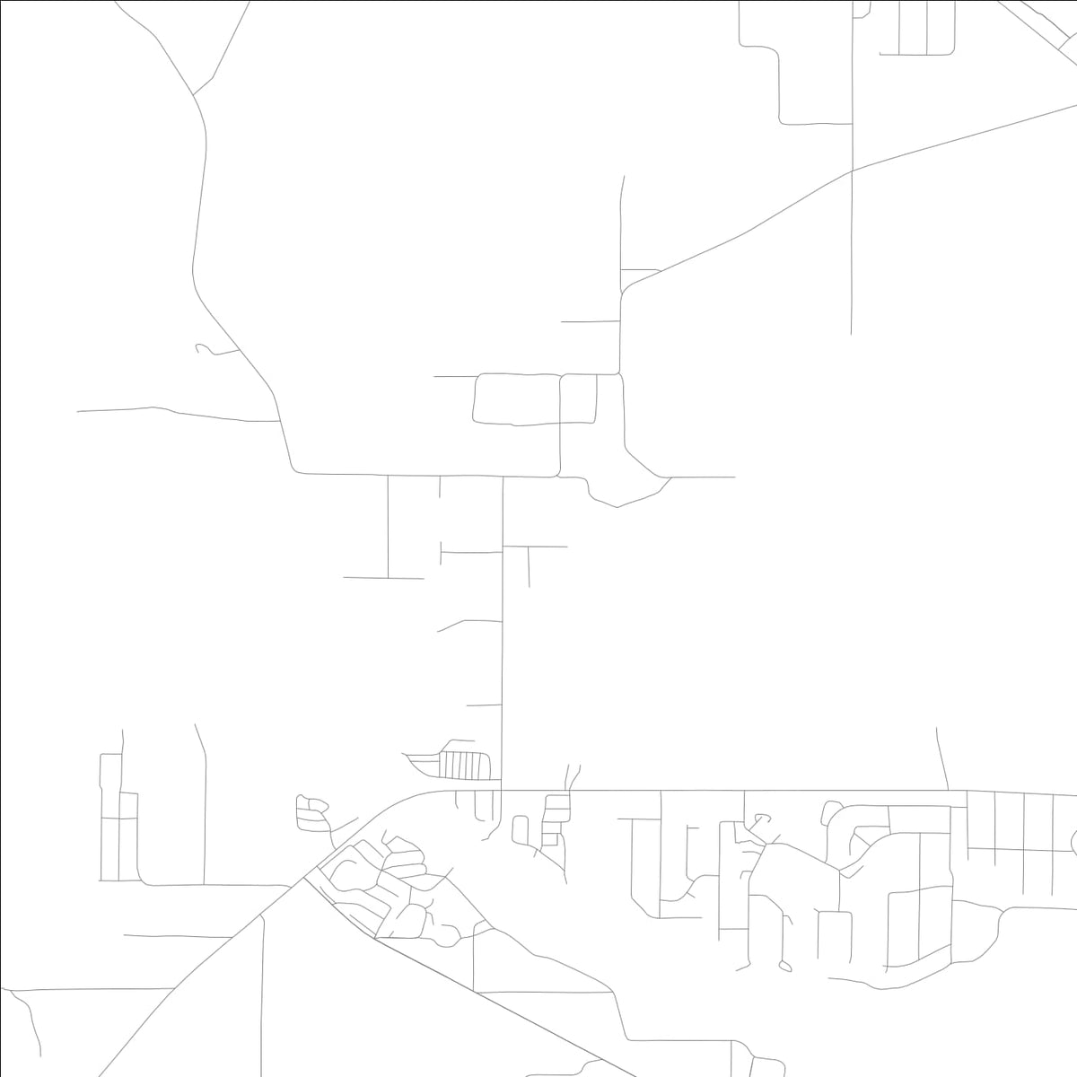 ROAD MAP OF LISBON, FLORIDA BY MAPBAKES