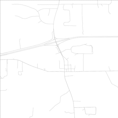 ROAD MAP OF LLOYD, FLORIDA BY MAPBAKES