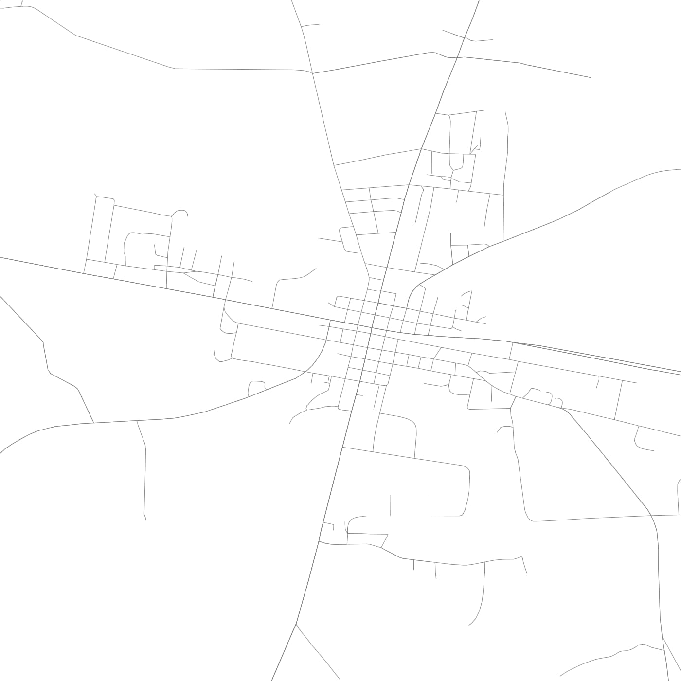 ROAD MAP OF PEARSON, GEORGIA BY MAPBAKES