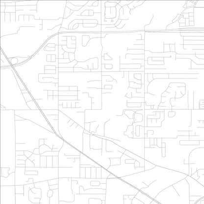 ROAD MAP OF LOCKHART, FLORIDA BY MAPBAKES