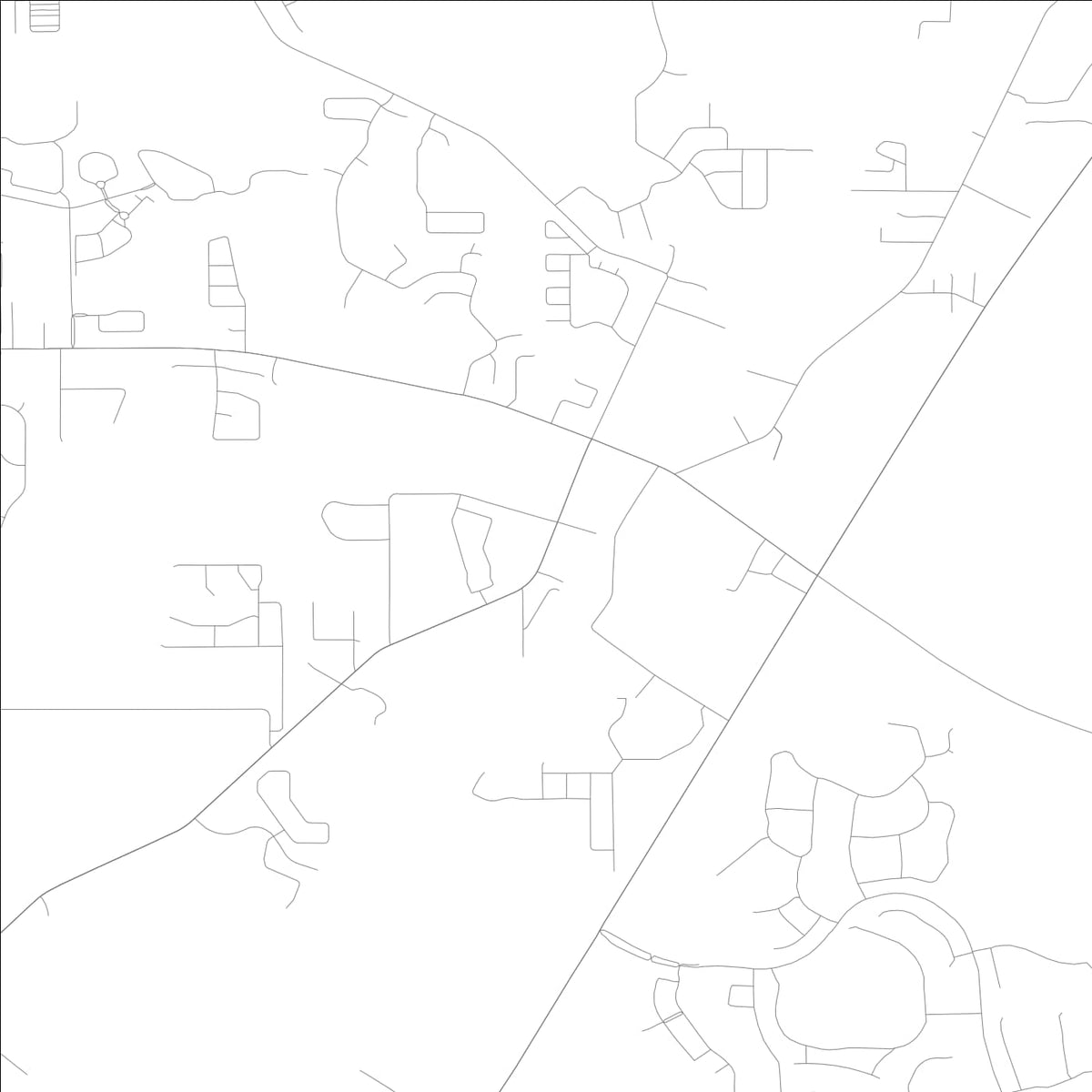 ROAD MAP OF LOUGHMAN, FLORIDA BY MAPBAKES