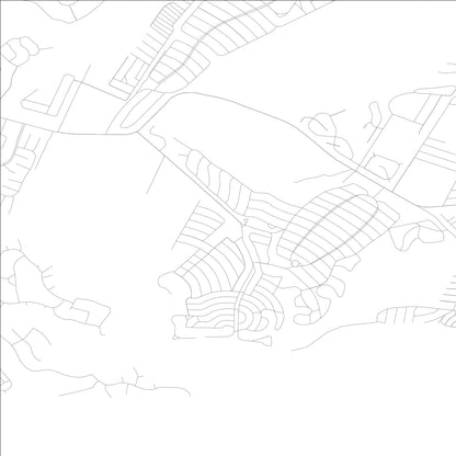 ROAD MAP OF LONG NECK, DELAWARE BY MAPBAKES