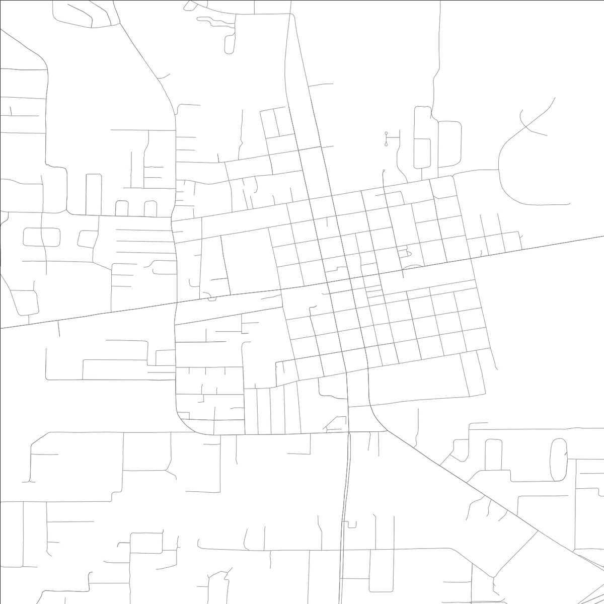 ROAD MAP OF MACCLENNY, FLORIDA BY MAPBAKES