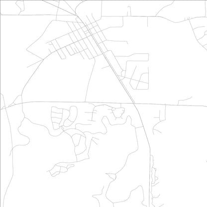 ROAD MAP OF PINE MOUNTAIN, GEORGIA BY MAPBAKES