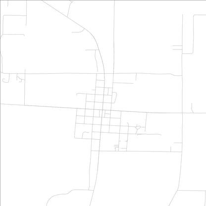 ROAD MAP OF MALONE, FLORIDA BY MAPBAKES