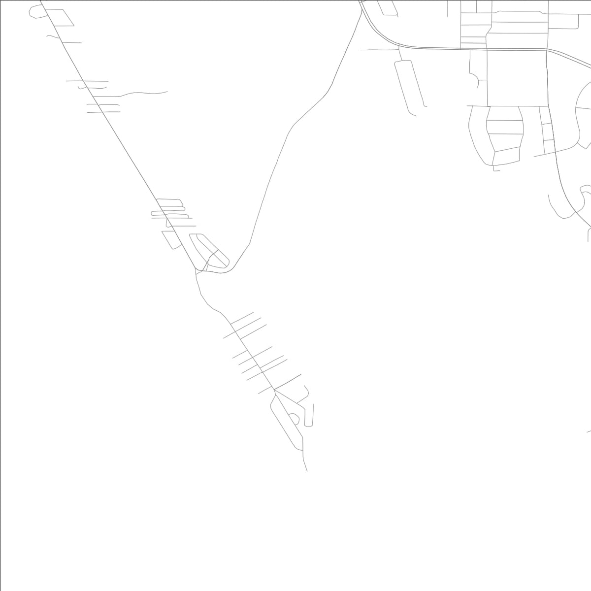 ROAD MAP OF MANASOTA KEY, FLORIDA BY MAPBAKES