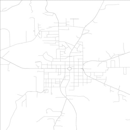 ROAD MAP OF PAOLI, INDIANA BY MAPBAKES