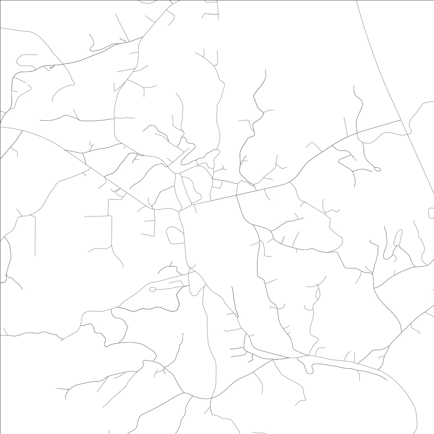 ROAD MAP OF STEARNS, KENTUCKY BY MAPBAKES