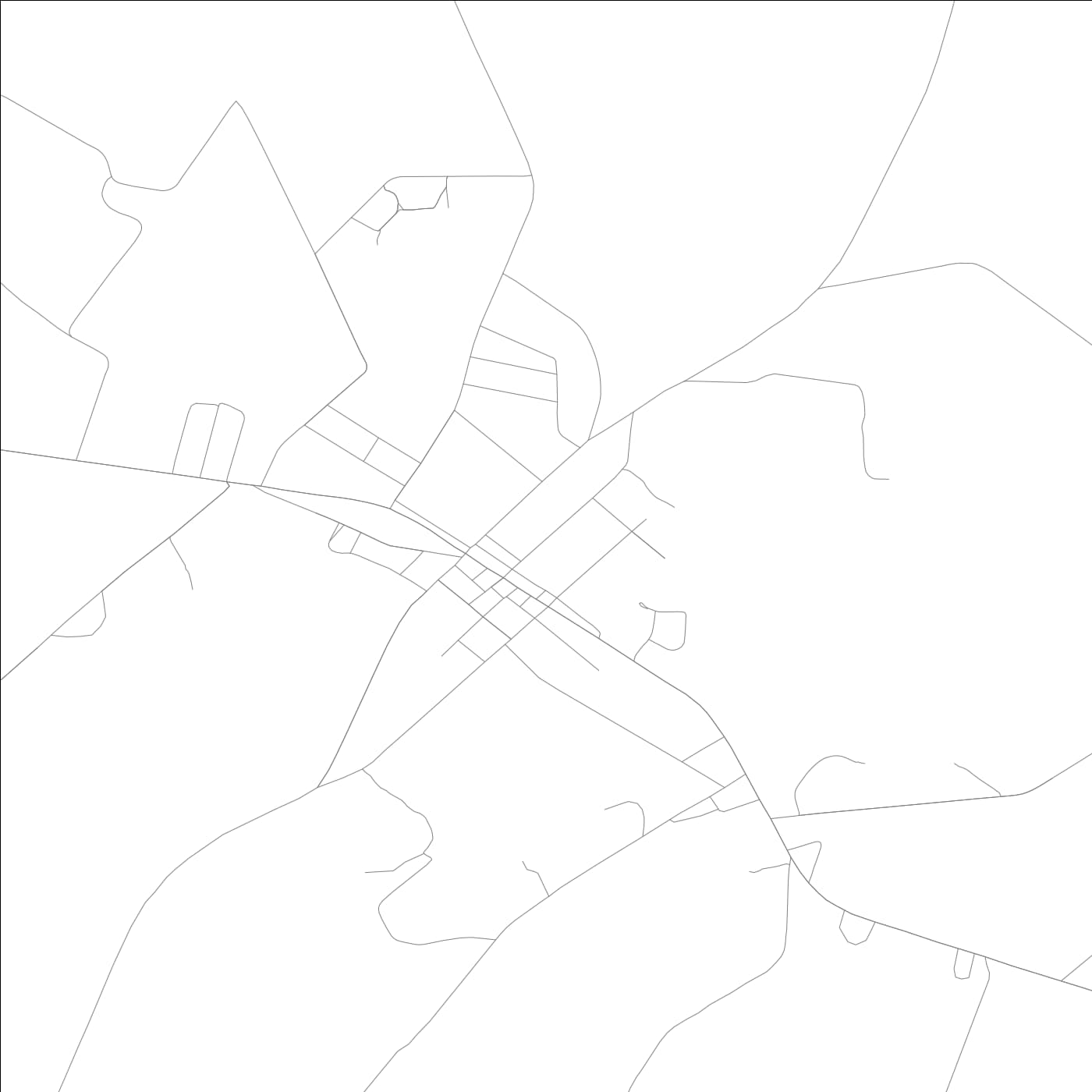 ROAD MAP OF PORTAL, GEORGIA BY MAPBAKES