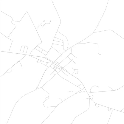 ROAD MAP OF PORTAL, GEORGIA BY MAPBAKES