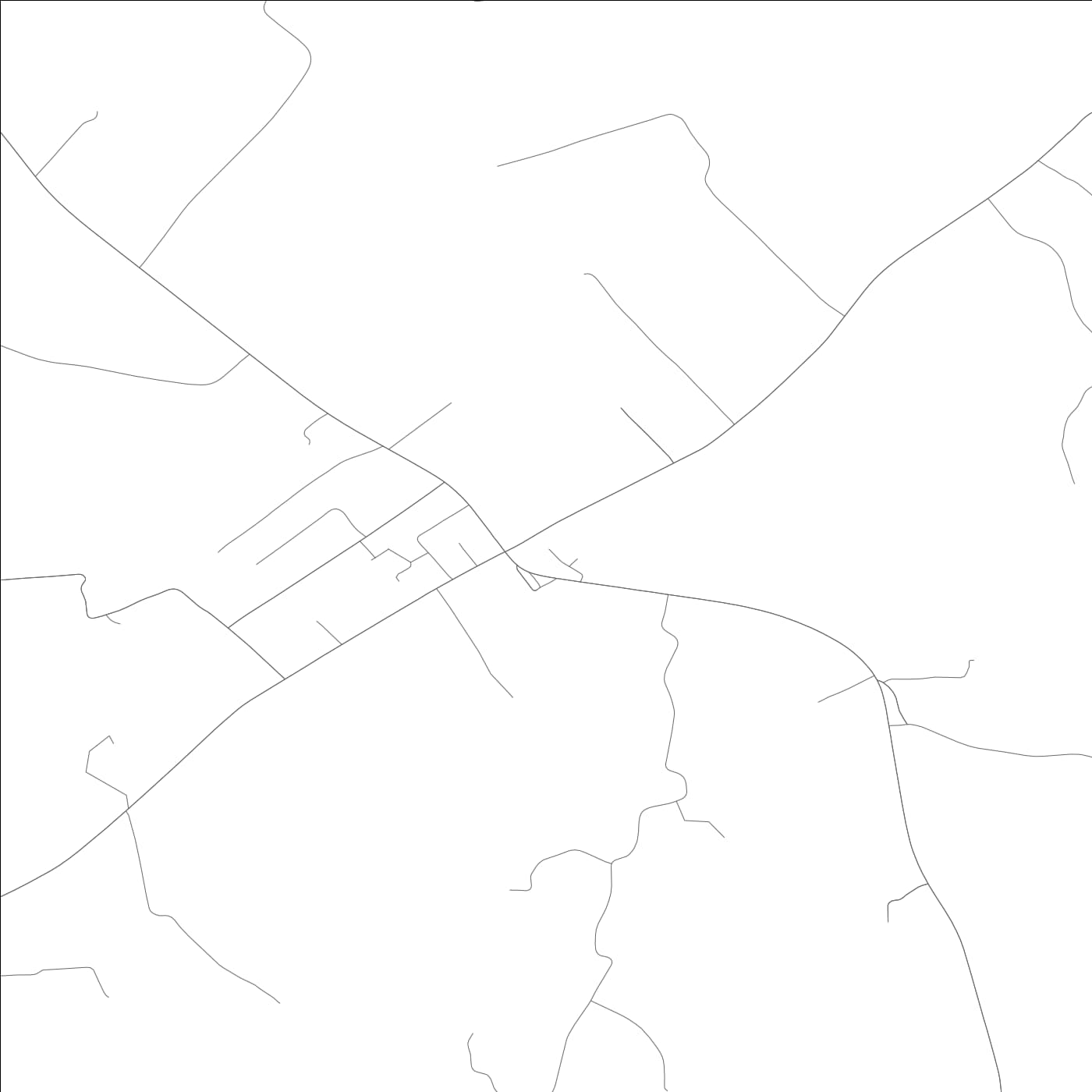 ROAD MAP OF SUMMERSVILLE, KENTUCKY BY MAPBAKES