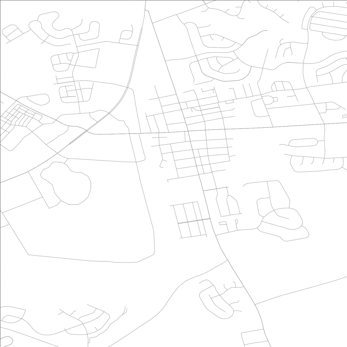 ROAD MAP OF MIDDLETOWN, DELAWARE BY MAPBAKES
