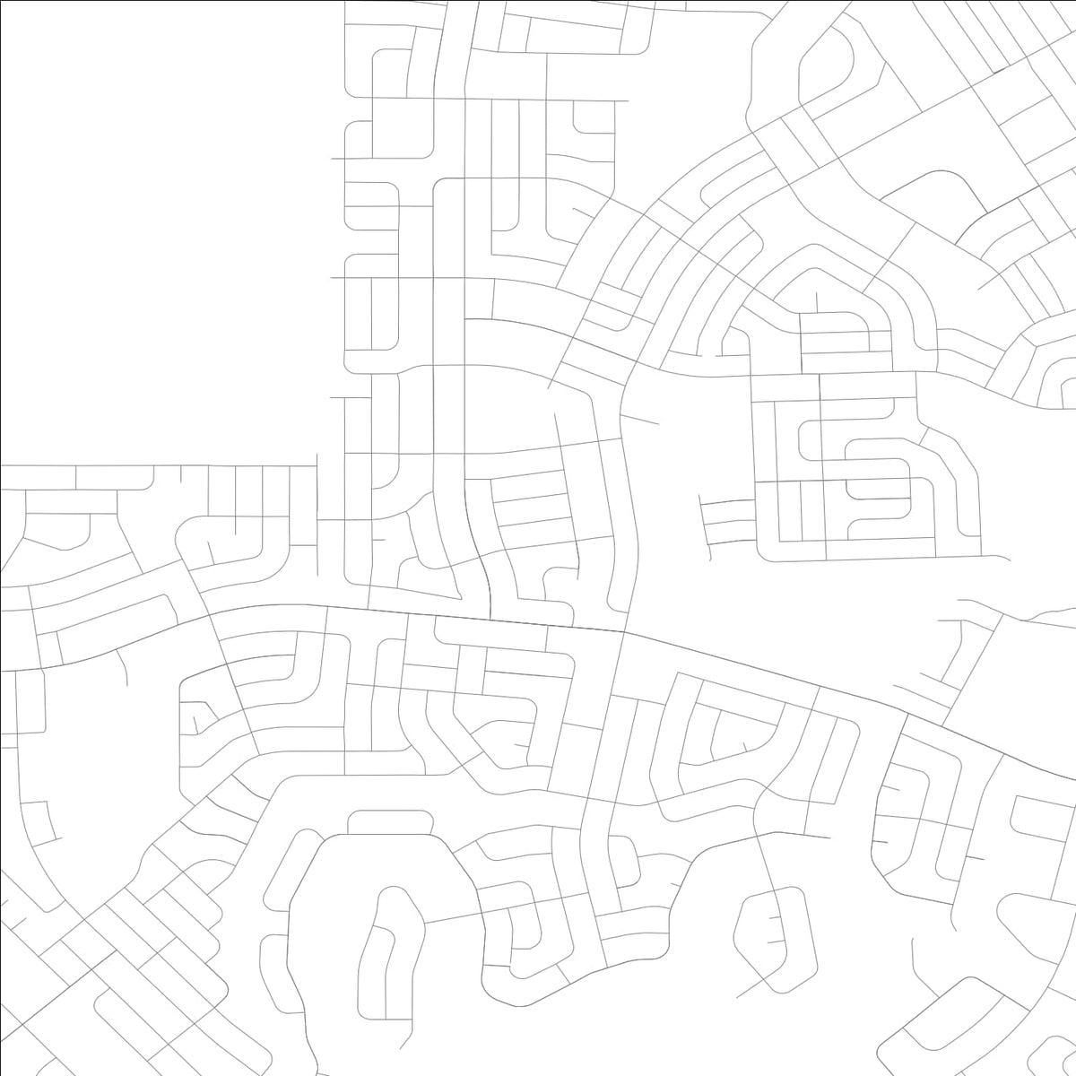 ROAD MAP OF MARION OAKS, FLORIDA BY MAPBAKES