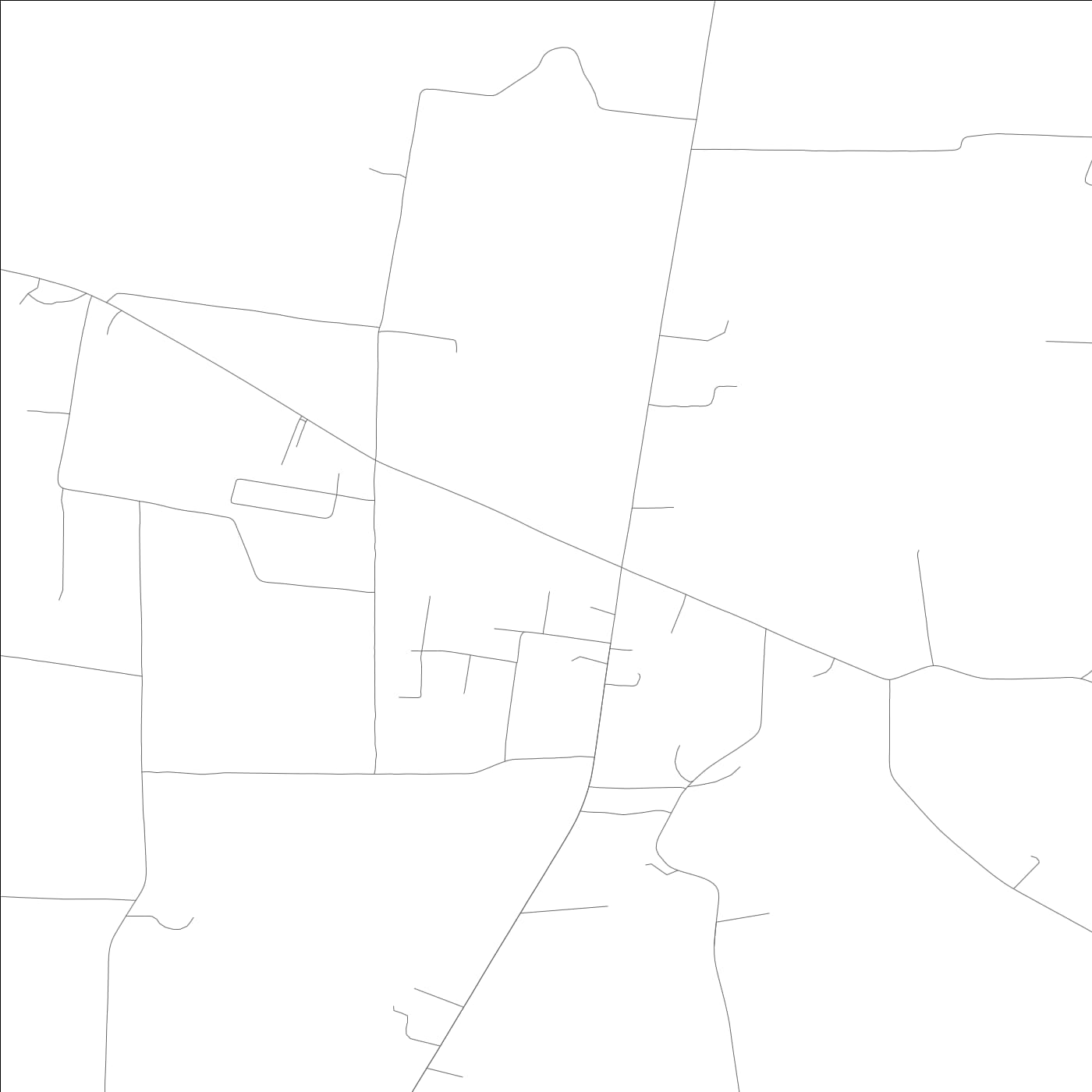 ROAD MAP OF SYMSONIA, KENTUCKY BY MAPBAKES