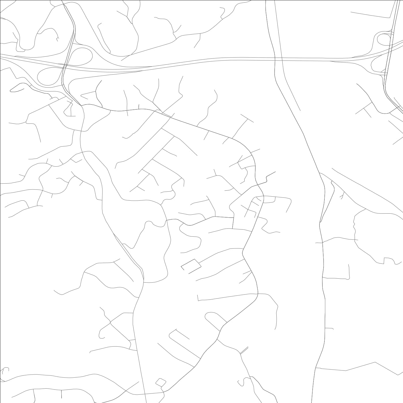 ROAD MAP OF TAYLOR MILL, KENTUCKY BY MAPBAKES