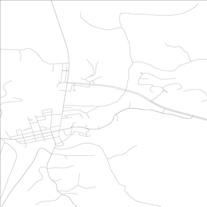 ROAD MAP OF TAYLORSVILLE, KENTUCKY BY MAPBAKES