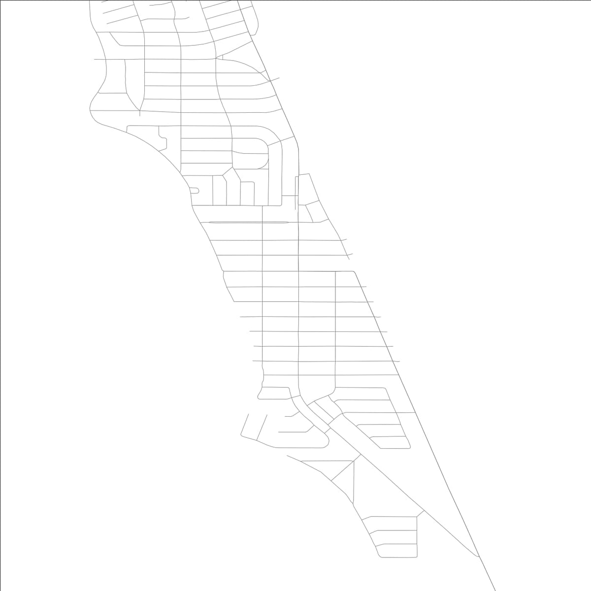 ROAD MAP OF MELBOURNE BEACH, FLORIDA BY MAPBAKES