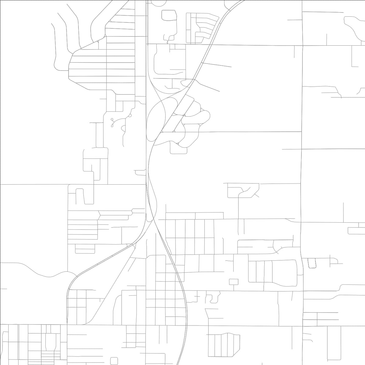 ROAD MAP OF MEMPHIS, FLORIDA BY MAPBAKES